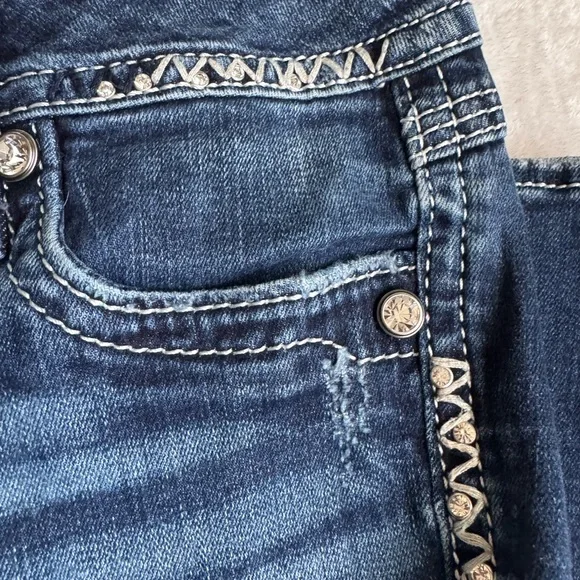 Rock Revival Dark Blue jeans - Picture 6 of 9